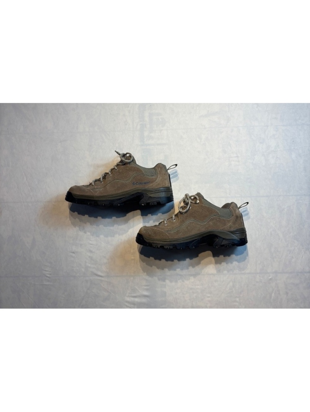 Columbia Rock Peak II Suede Hiking Trail Shoes Womens 9.5